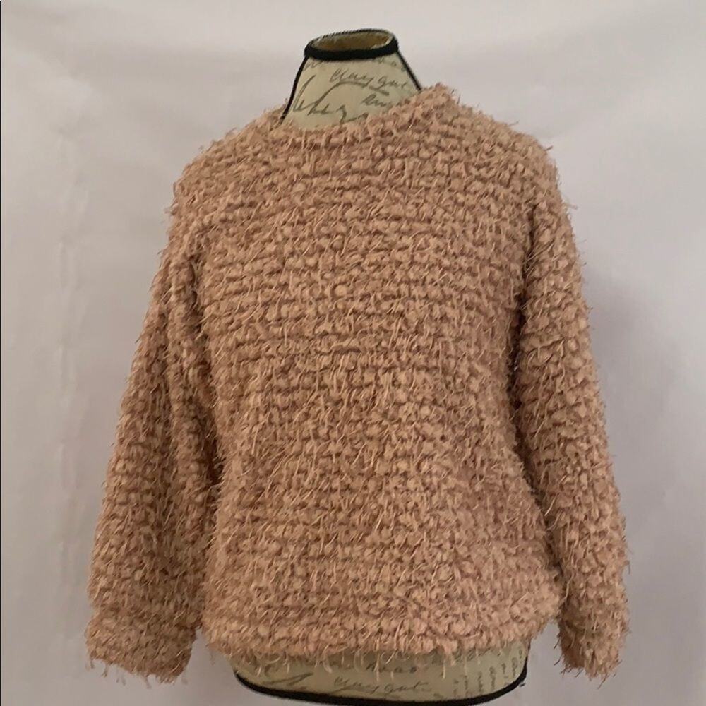 VINCE CAMUTO POPCORN KNIT PULLOVER SWEATER SZ M